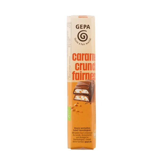 GEPA Organic Fairetta Helmjölk Caramel Crunch
