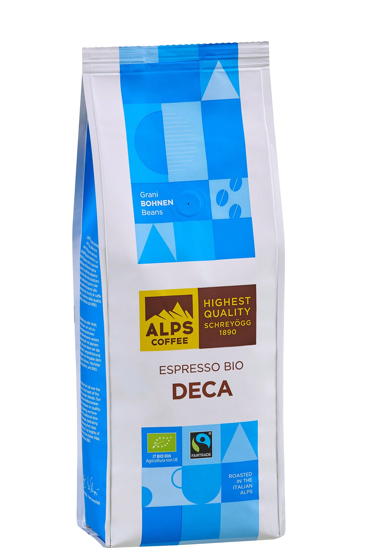 Alps Coffee - Koffeinfritt, Ekologiskt & Fairtrade 