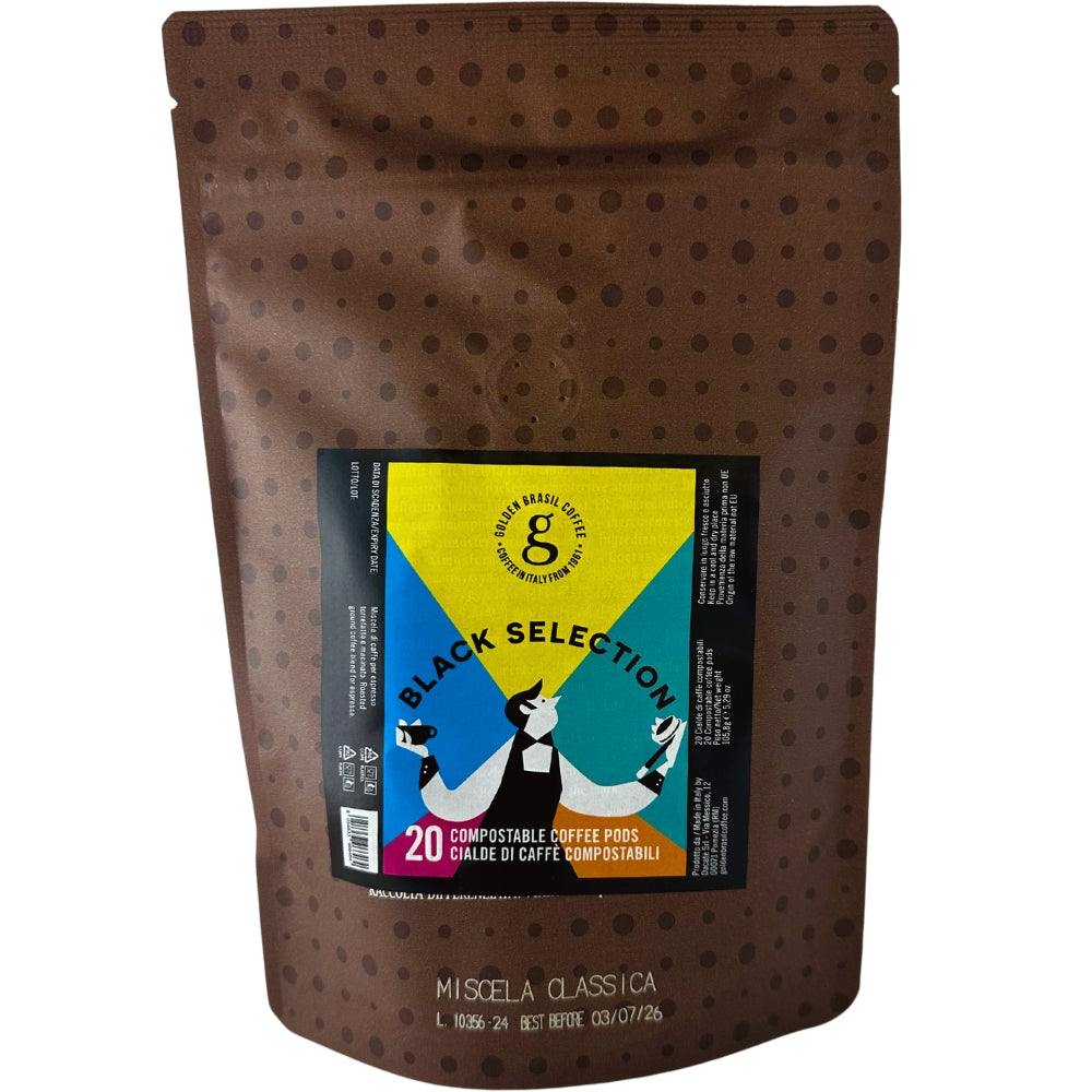 Golden Brasil Black löst förpackade ESE Pods