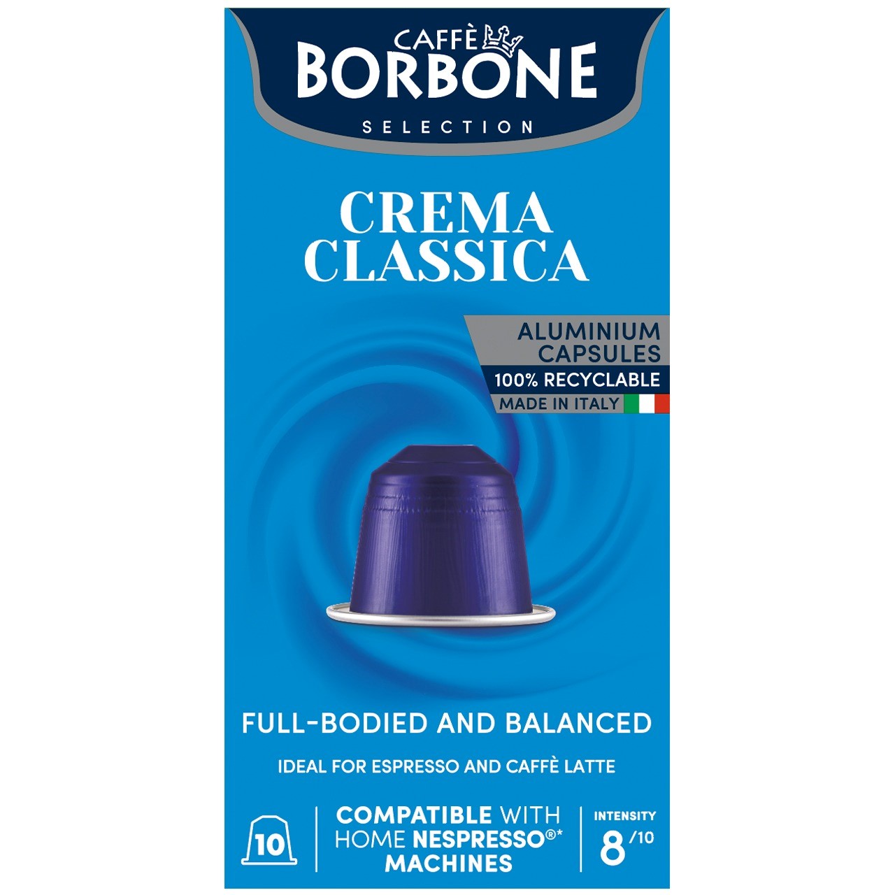 Borbone Nespresso® kapslar Crema Classica