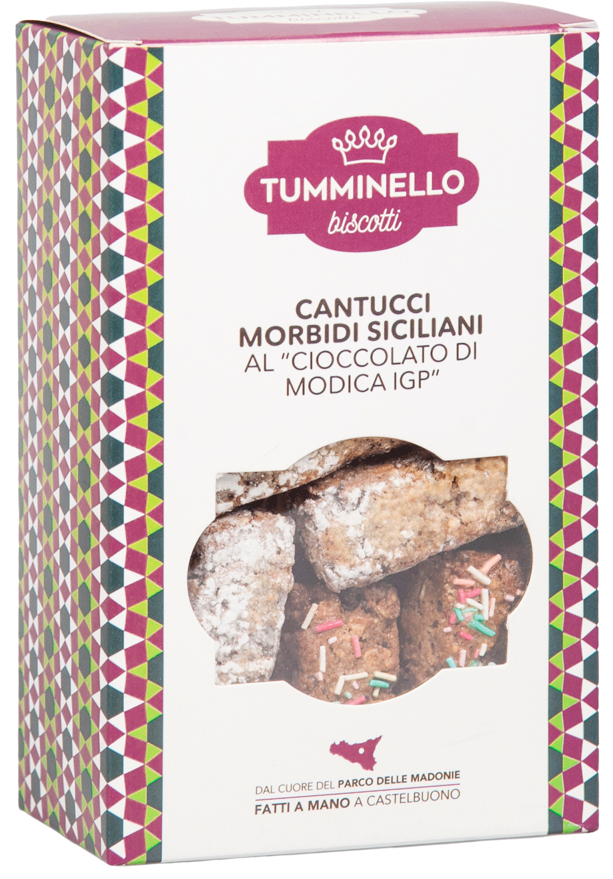 Tumminello weiche Cantucci mit Schokolade