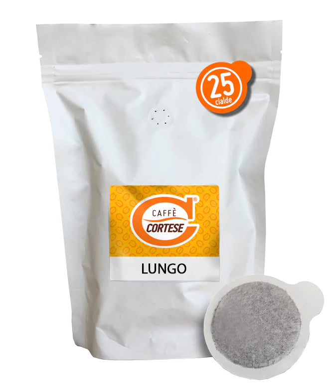 Cortese Caffè Lungo Classico ESE-kapslar oförpackade