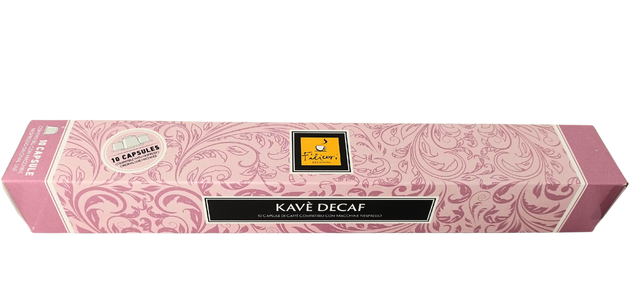 Filicori Kave Decaf Nespresso® kompatible Aluminiumkapseln