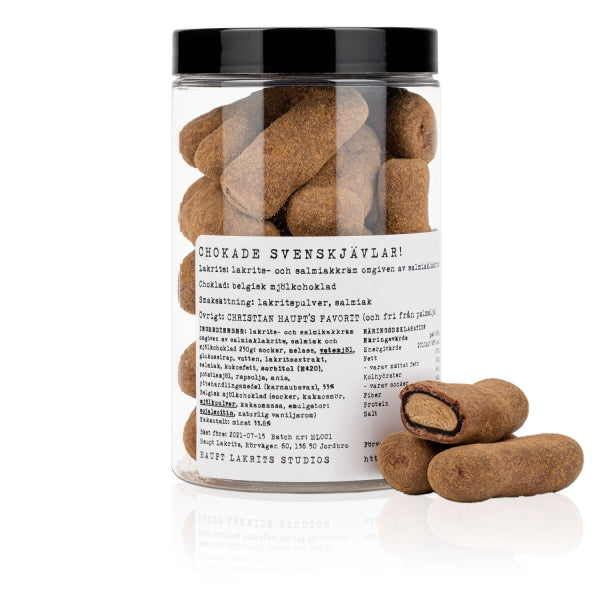 Haupt Lakrits Chokade Svenskjävlar!