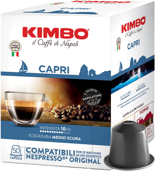 Kimbo Capri Nespresso®*-kompatibla kapslar