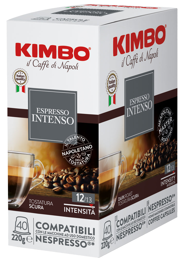 Kimbo Intenso Nespresso®-kompatibla kapslar