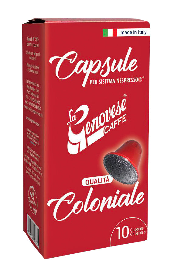 La Genovese Coloniale Nespresso®*-kompatibla kapslar