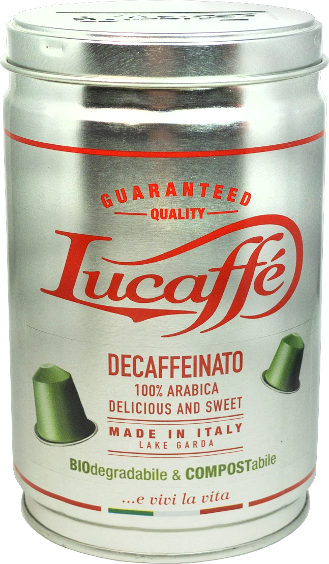 Lucaffè Decaffeinato Nespresso®*-kompatibla Kapslar