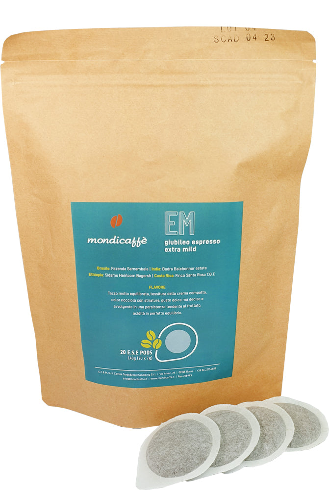 Mondicaffè EM Giubileo ESE pads utan förpackning