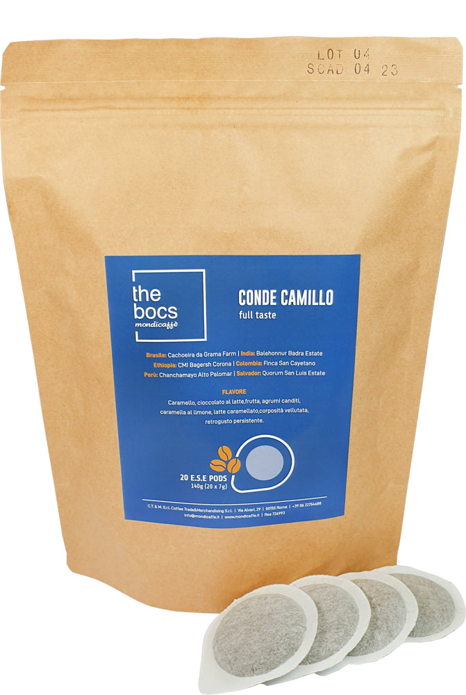 Mondicaffè The Bocs ESE pads utan förpackning