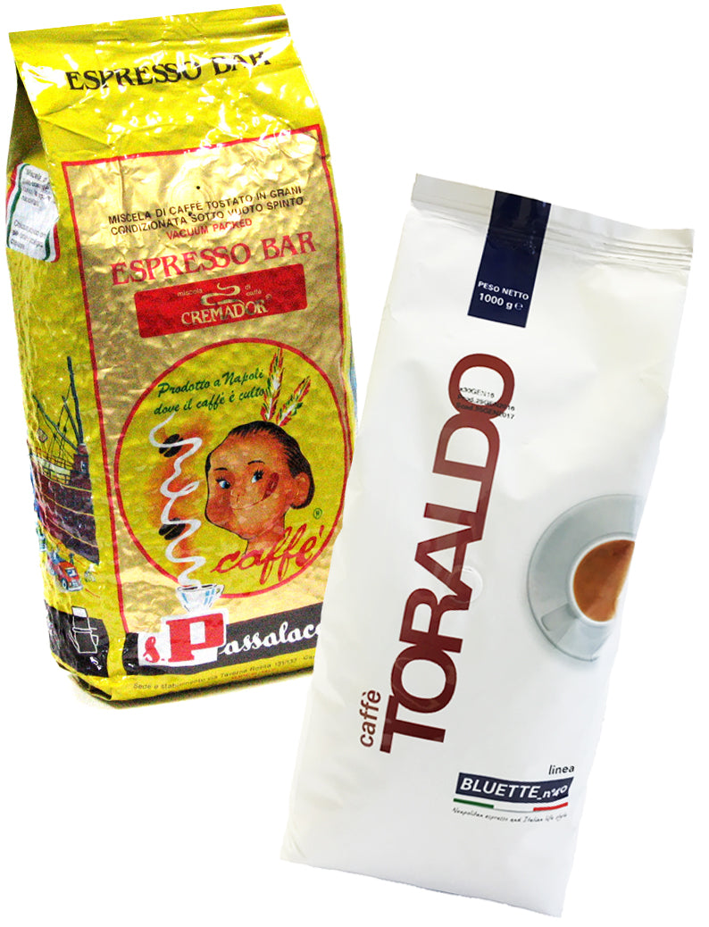 Avsmakningsset Napoli - syditaliensk espressokaffe