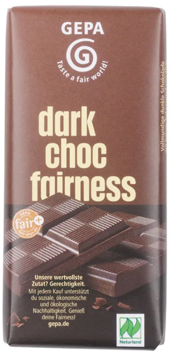 Choklad med hög kakaoandel - GEPA Ekologisk choklad