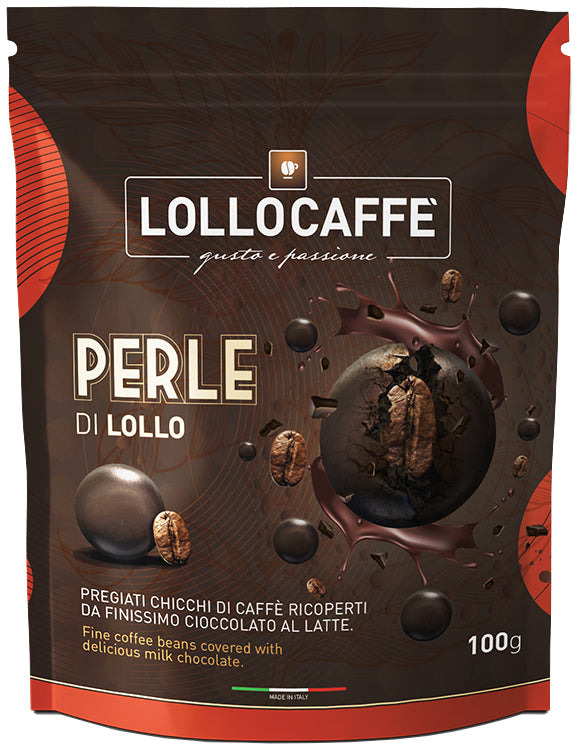 Lollo Caffè Perle di Lollo chokladbönor