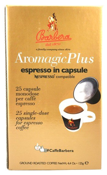 Barbera aromagic Plus Nespresso®* kompatibla kapslar