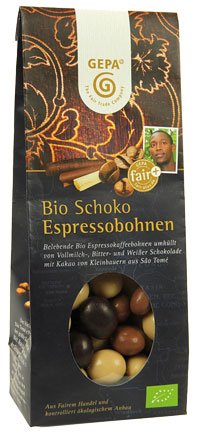 GEPA Ekologisk Choklad Espressobönor