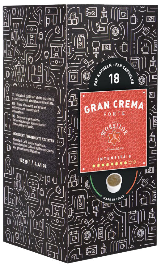 Mokaflor Gran Crema Espressokaffe Pods