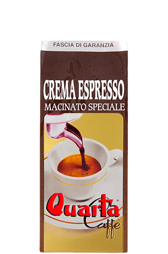 Quarta Caffè Espresso Crema portafiltermalning