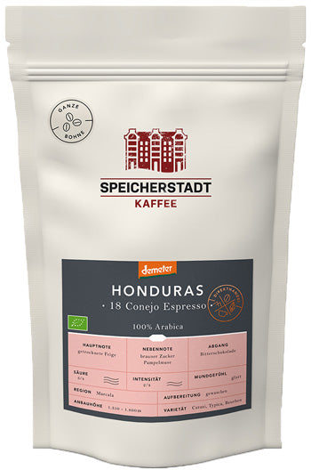 Speicherstadt Kaffee Demeter Honduras Espresso